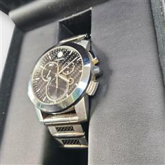 Movado Vizio Chronograph Carbon Fiber Dial Swiss Quartz 83C51890
